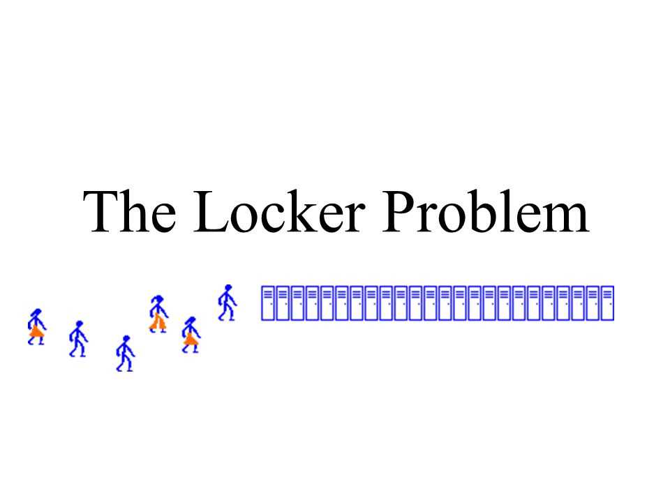 100 locker problem answer