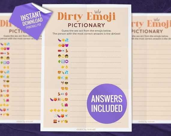 100 pics emoji answers