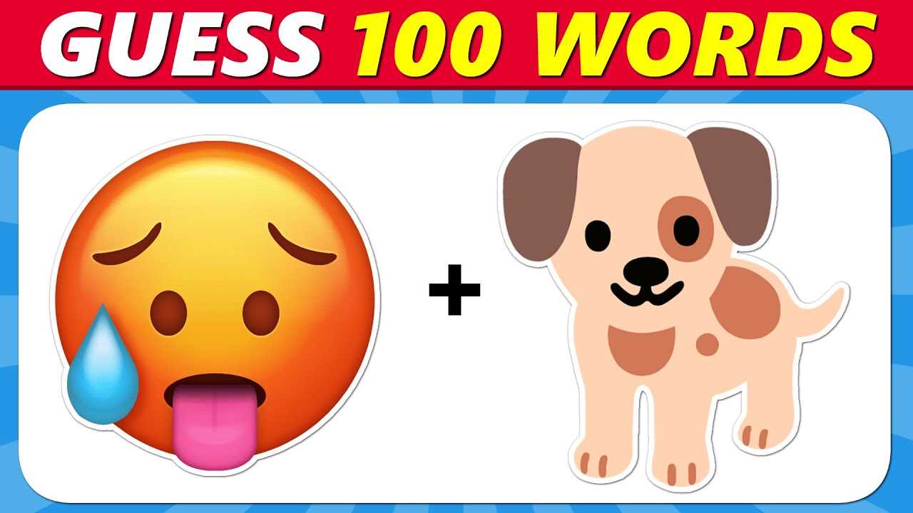 100 pics emoji answers