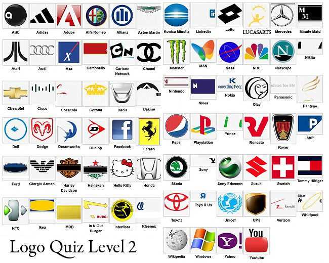 100pics logos answers