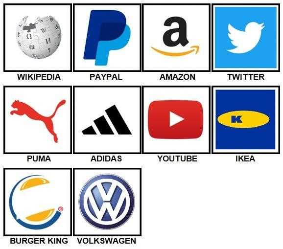 100pics logos answers