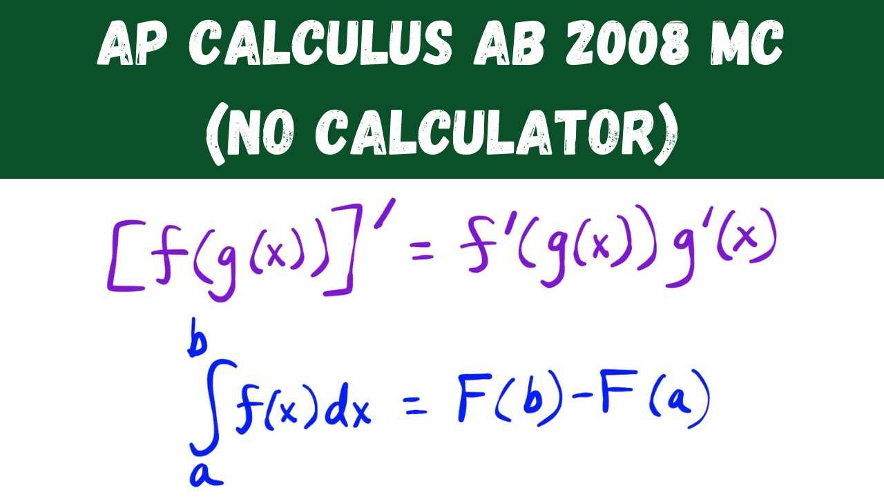 1988 ap calculus ab multiple choice answers