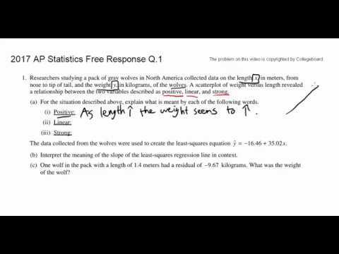 1997 ap statistics free response answers