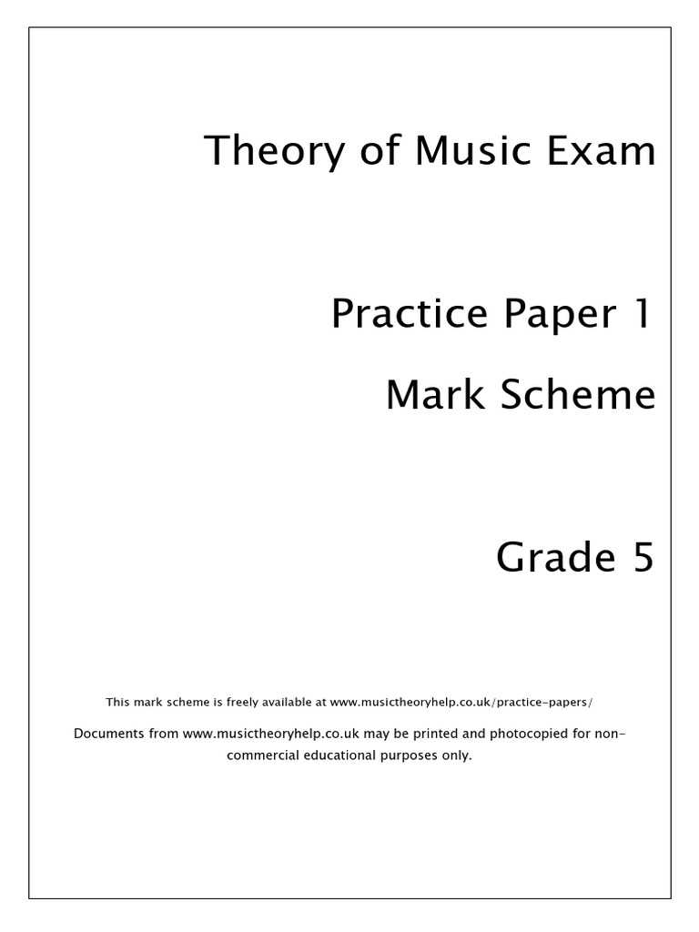 2008 ap music theory exam answers