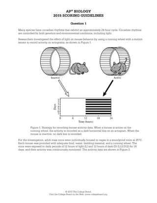 2015 ap bio exam answers