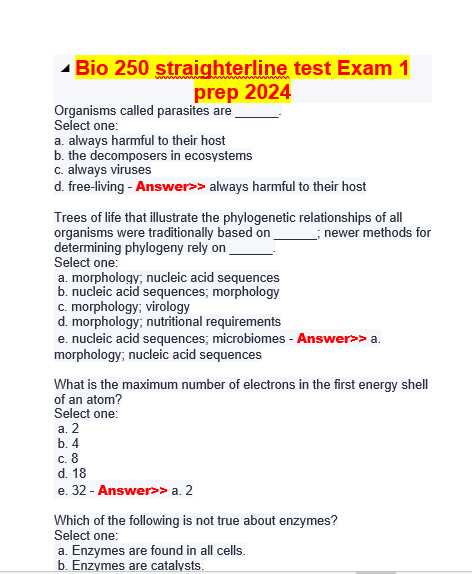 microbiology exam 2 answers