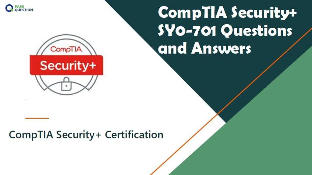 security+ 601 exam questions and answers