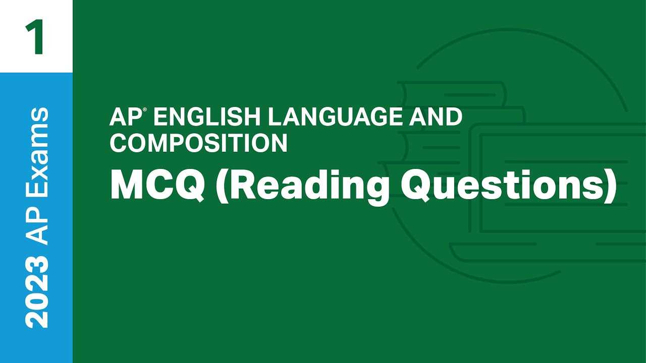 2025 practice exam 1 mcq answers ap lang