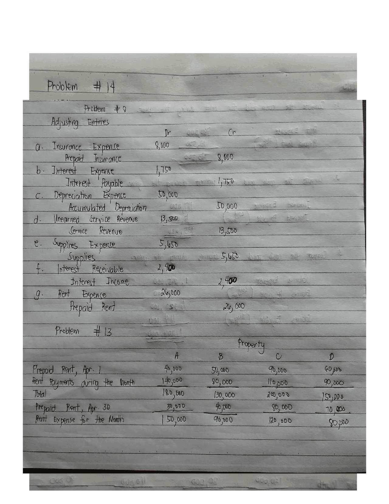 acc111 exam one answer key