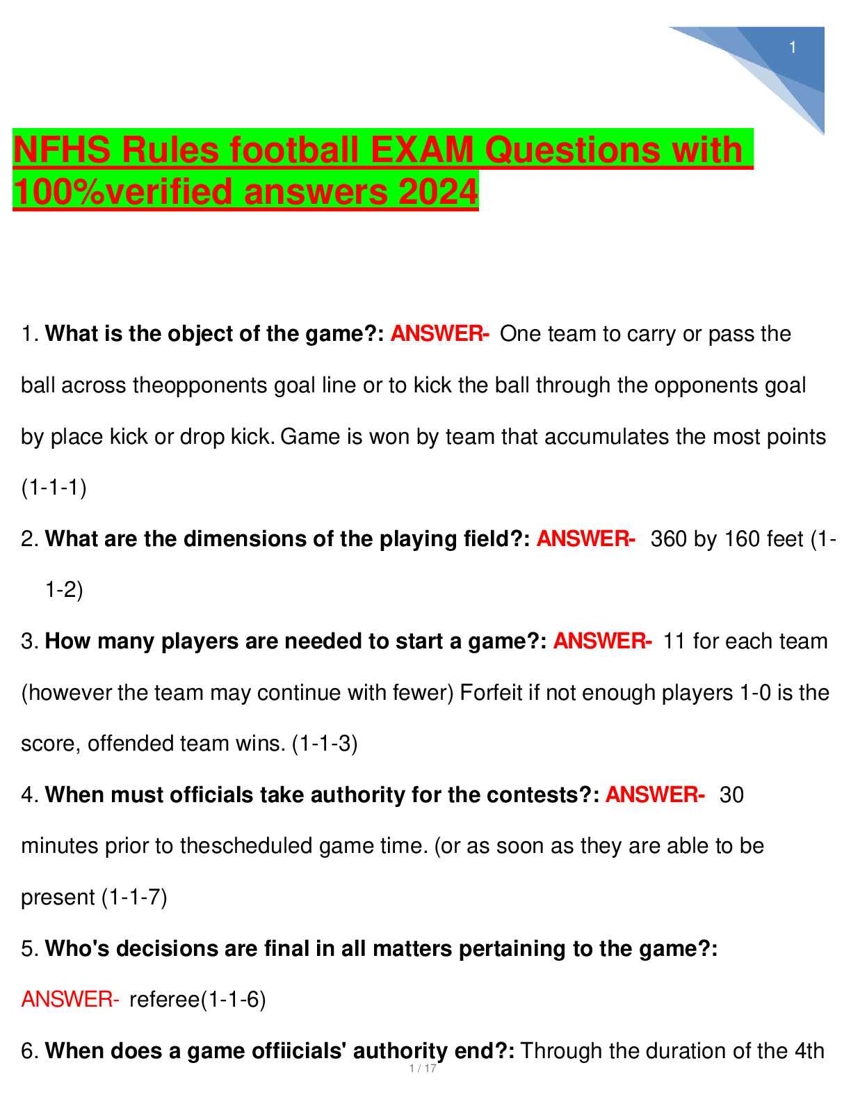 2025 nfhs baseball exam answer key