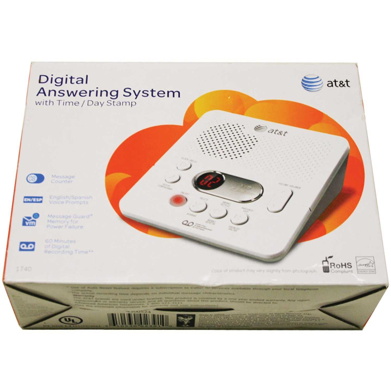 at&t 1740 digital answering system review