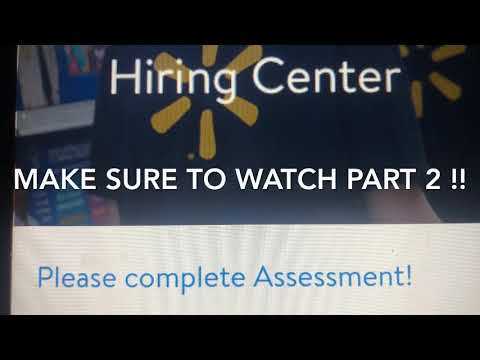 walmart pre assessment test answers