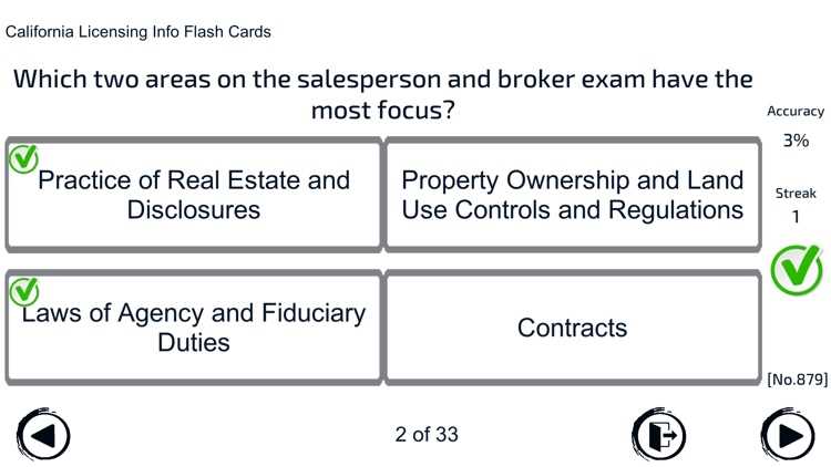 california real estate exam flash cards