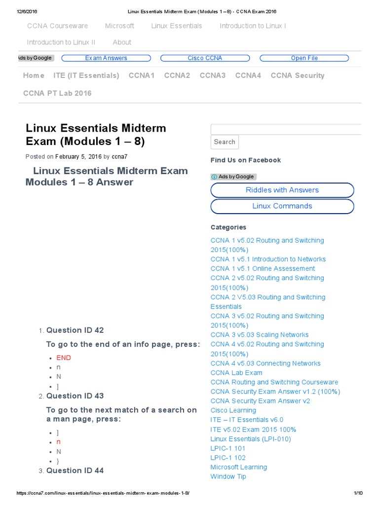 ccna 2 midterm exam answers