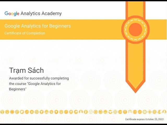 google analytics for beginners exam answers