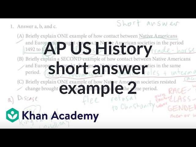 american history exam answers