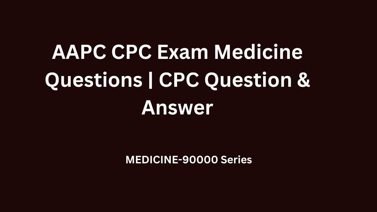 aapc cpc exam questions and answers