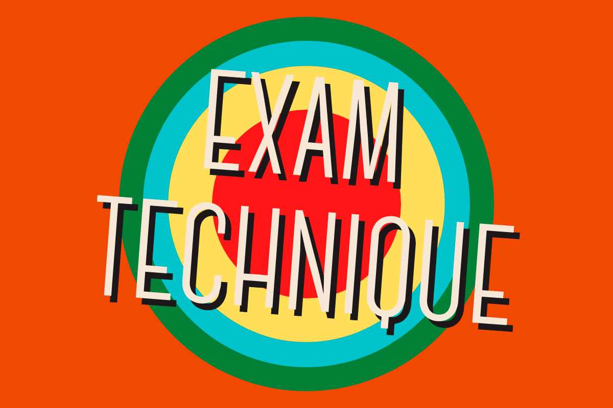 exam answering techniques