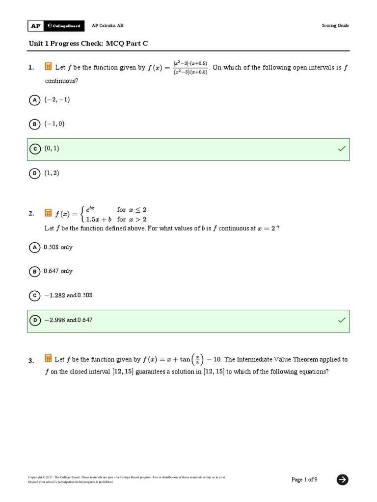 ap gov practice exam 1 mcq answers