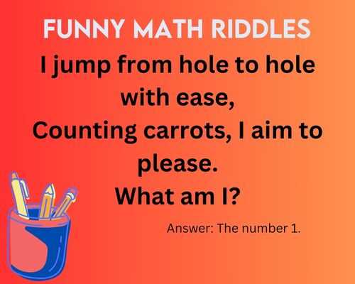 funny math riddles with answers