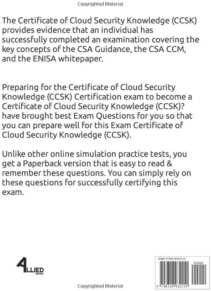 ccsk practice exam