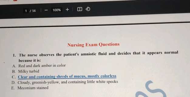 how to answer nursing exam questions