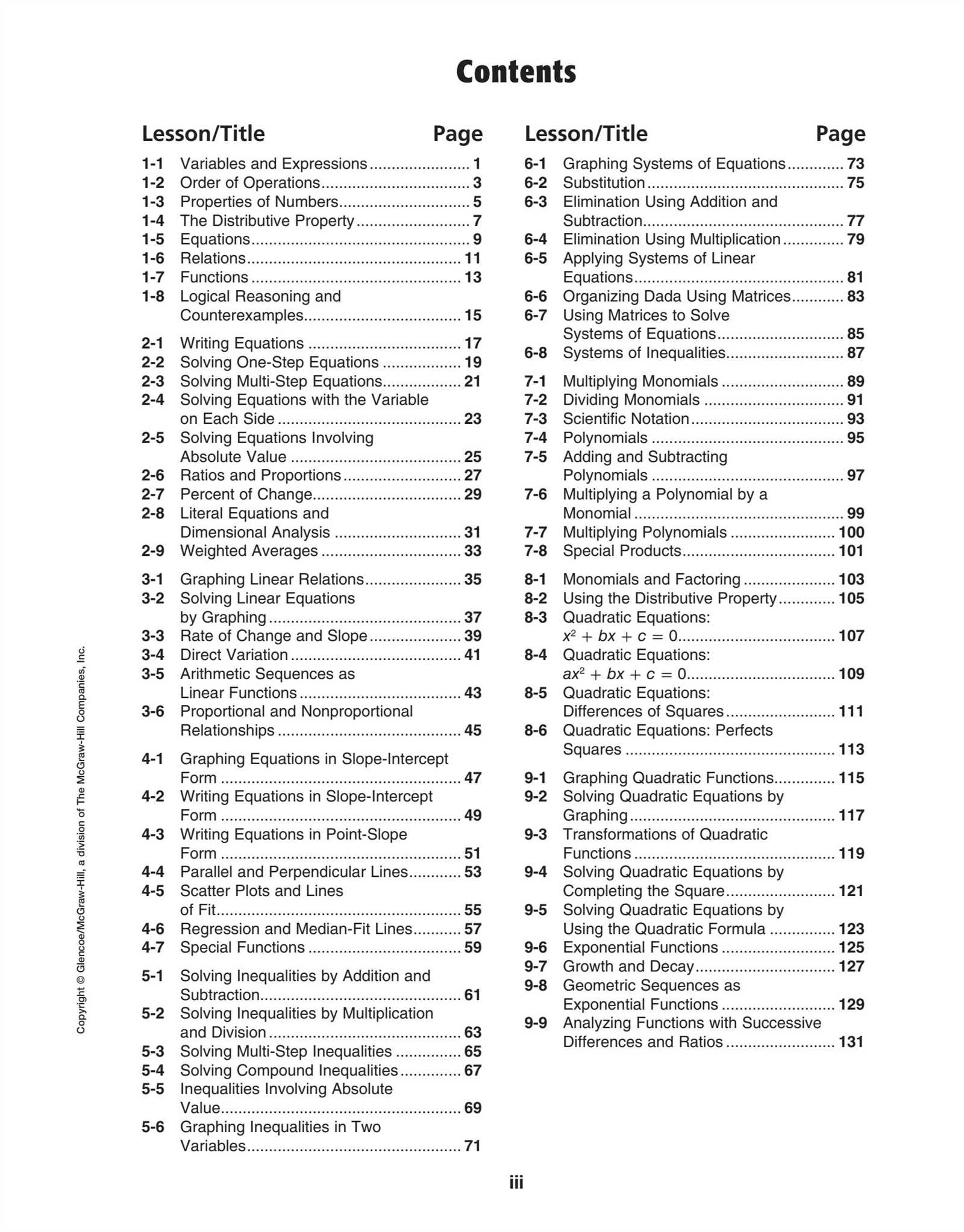 algebra nation workbook answers section 1