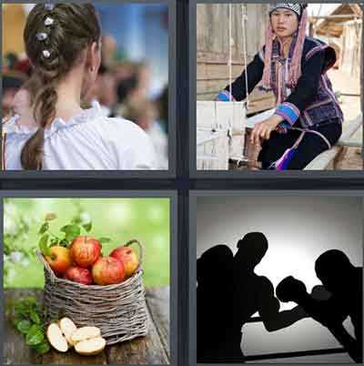 4 pics 1 word letters 5 answers