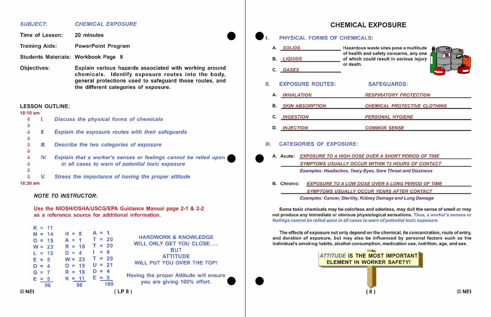 40 hour hazwoper exam answers