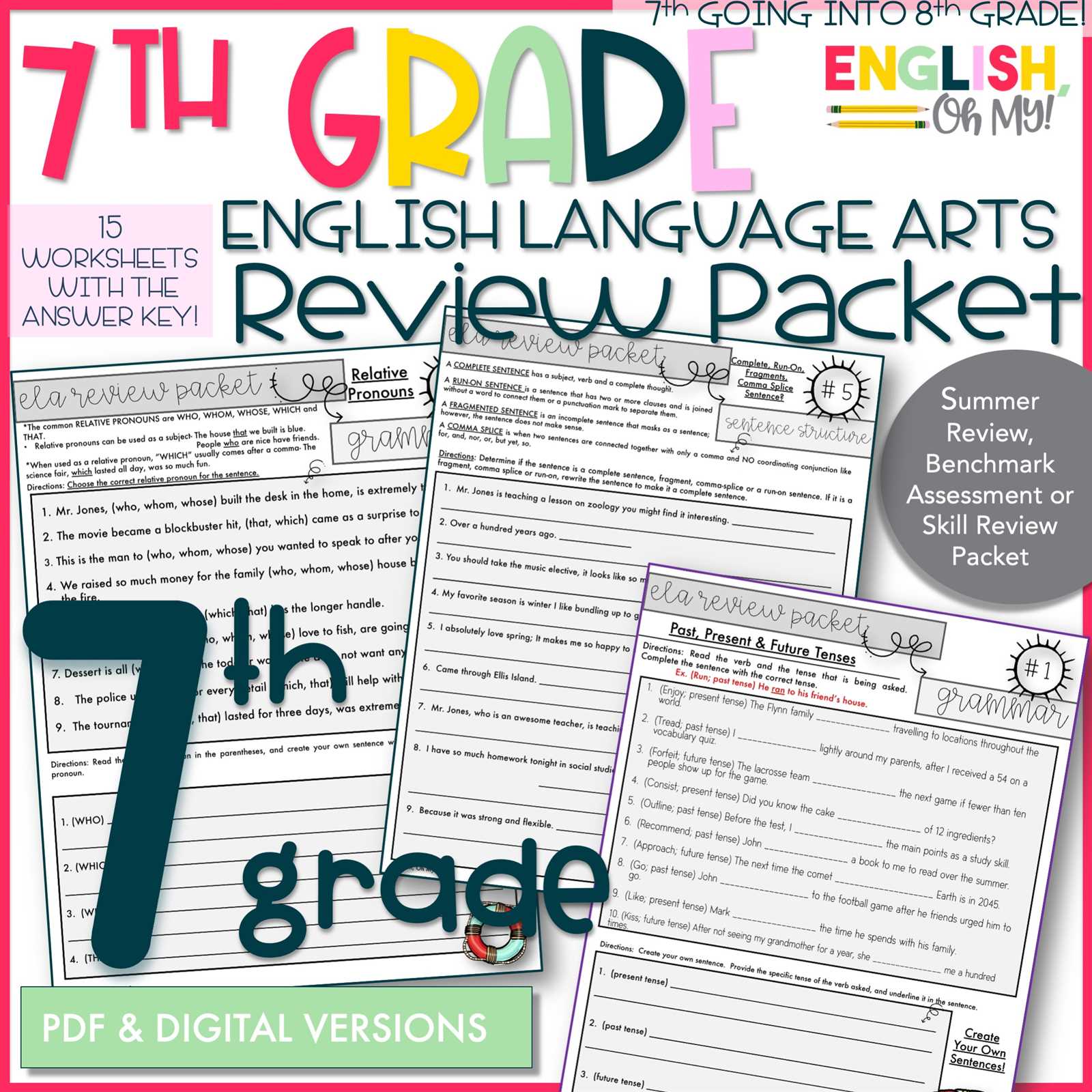 7th grade sol review packet answers