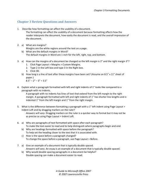 aapc chapter 3 review exam answers