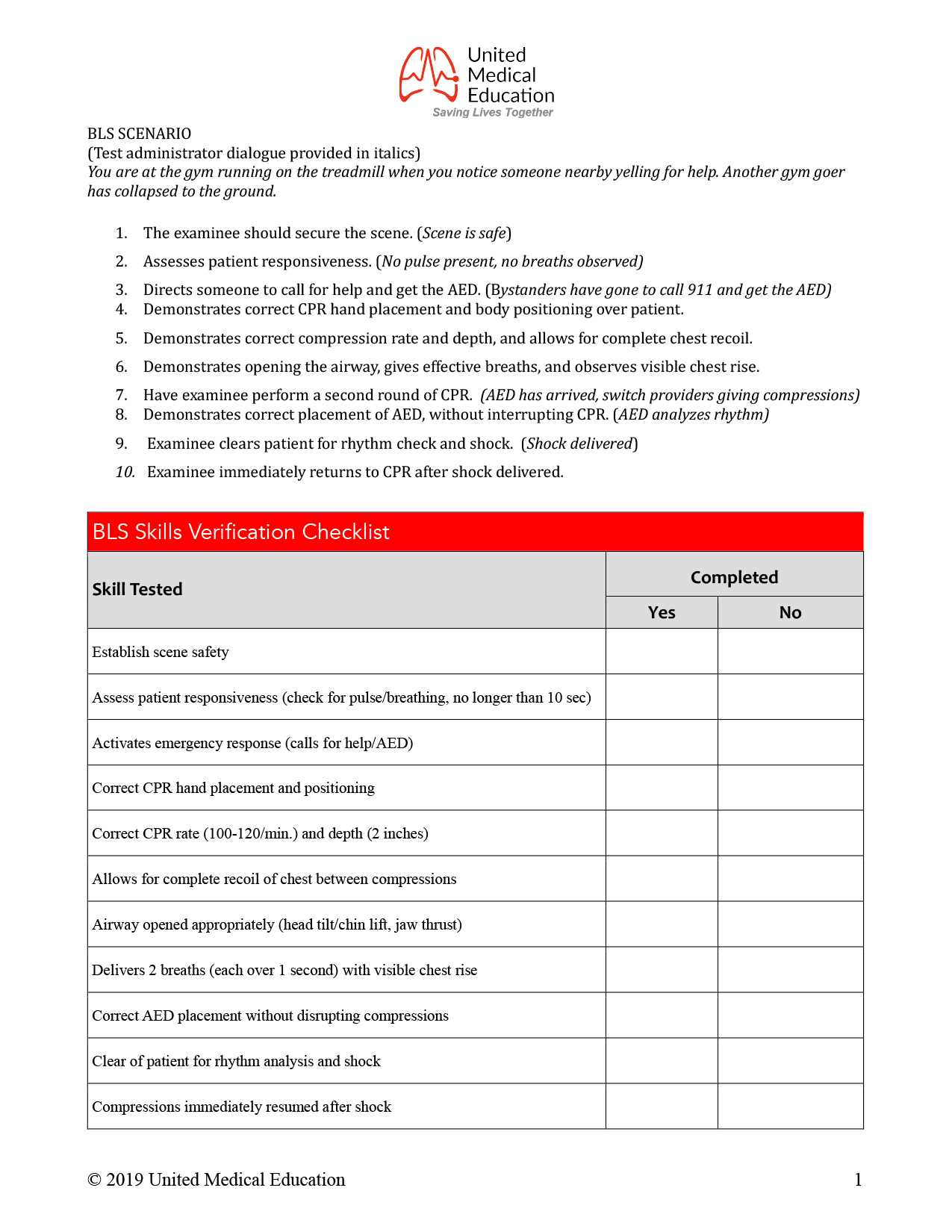 acls bls exam answers