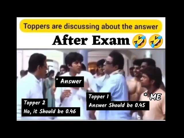 after exam meme