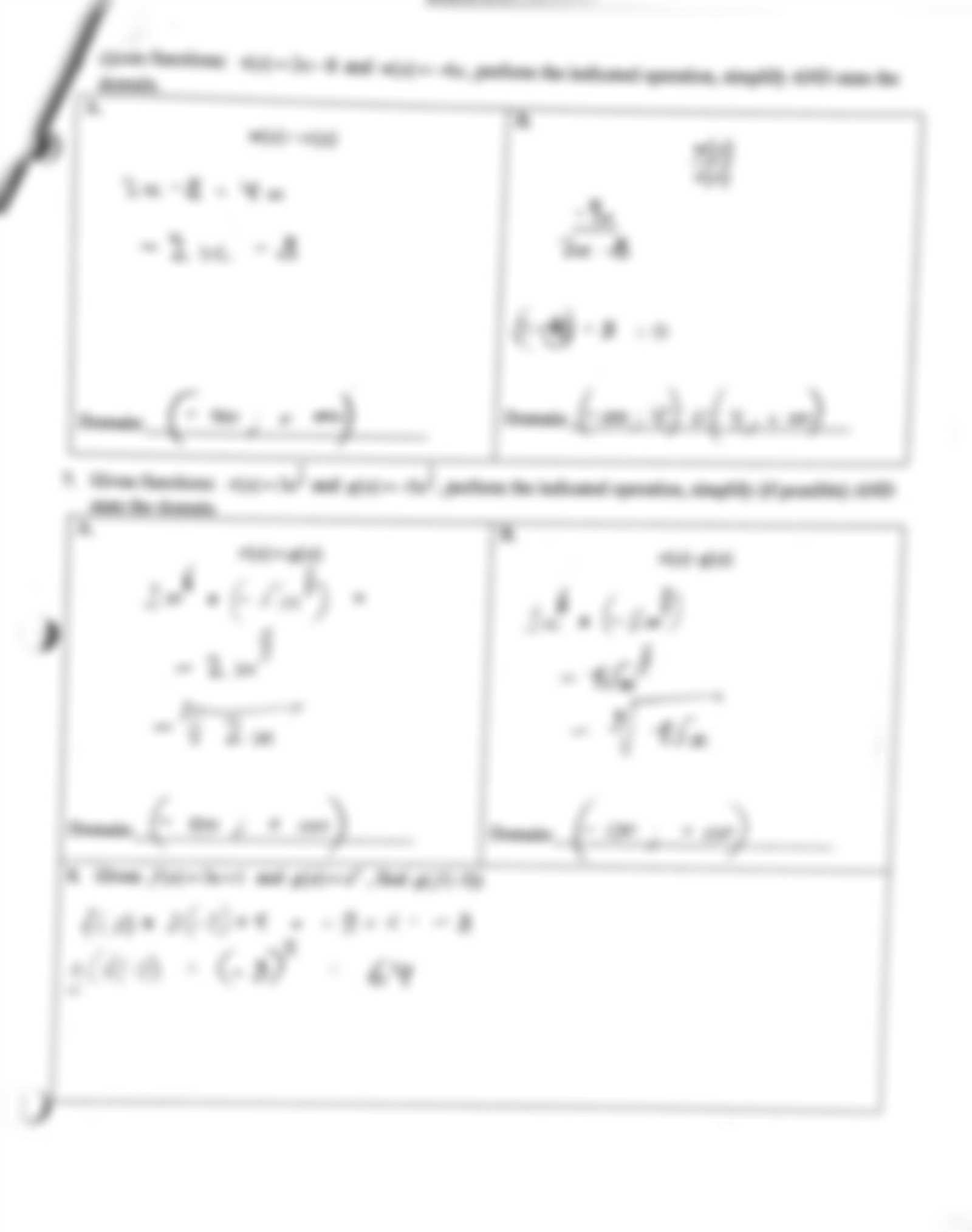 algebra 2 extra practice answers