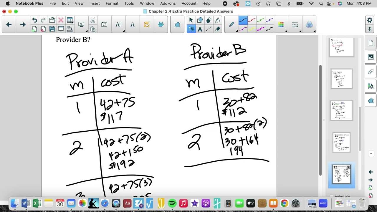 algebra 2 extra practice answers