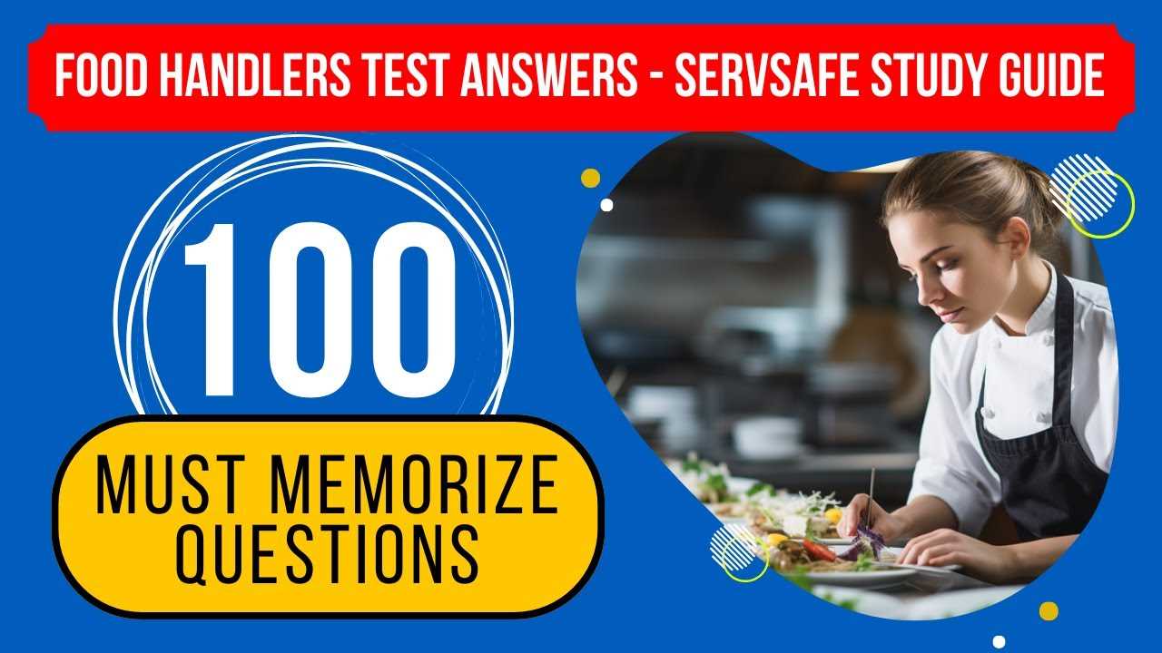 answers to food handlers test