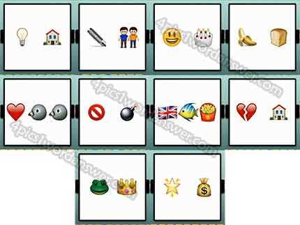 answers to level 3 on guess the emoji