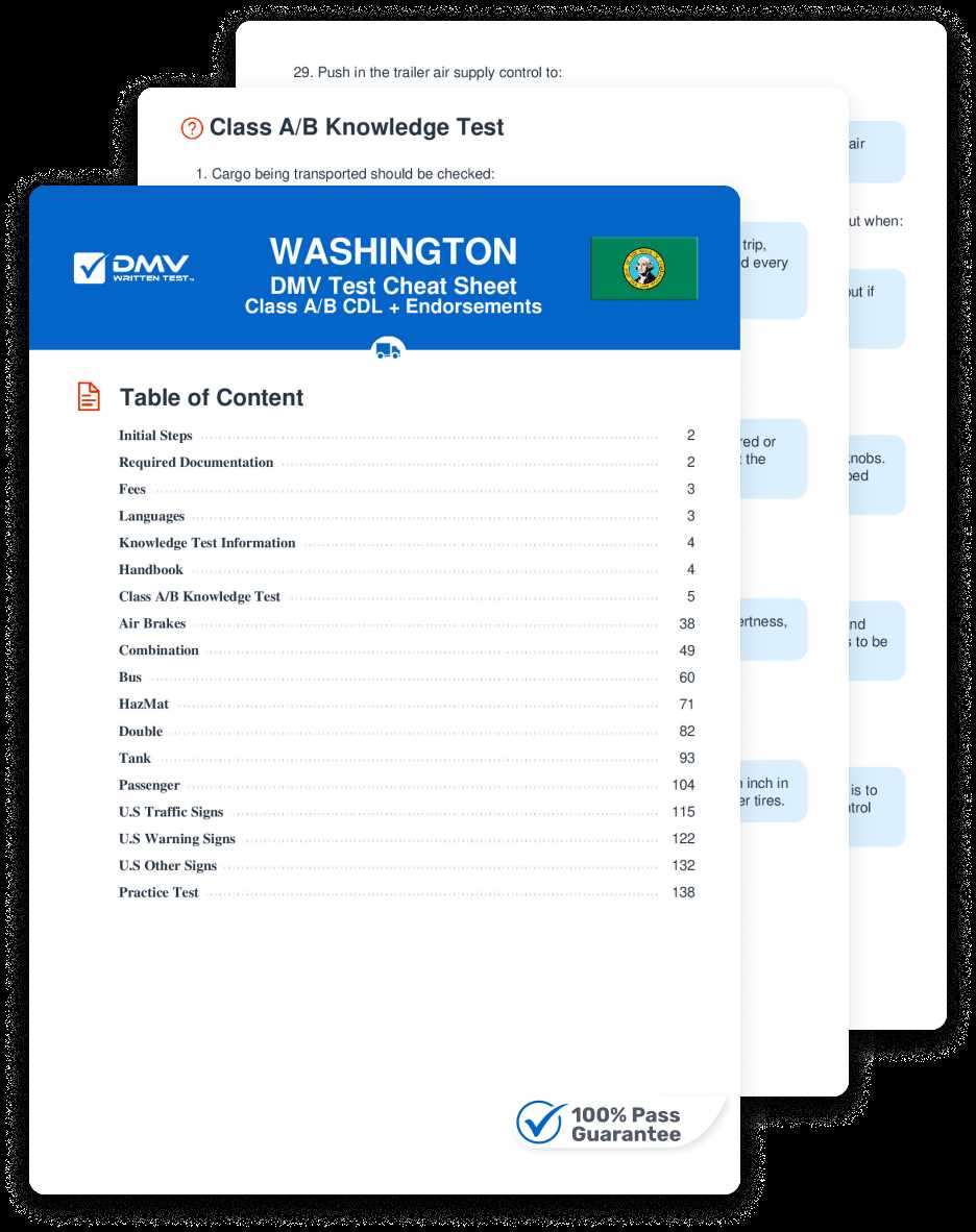 answers to washington state boaters exam