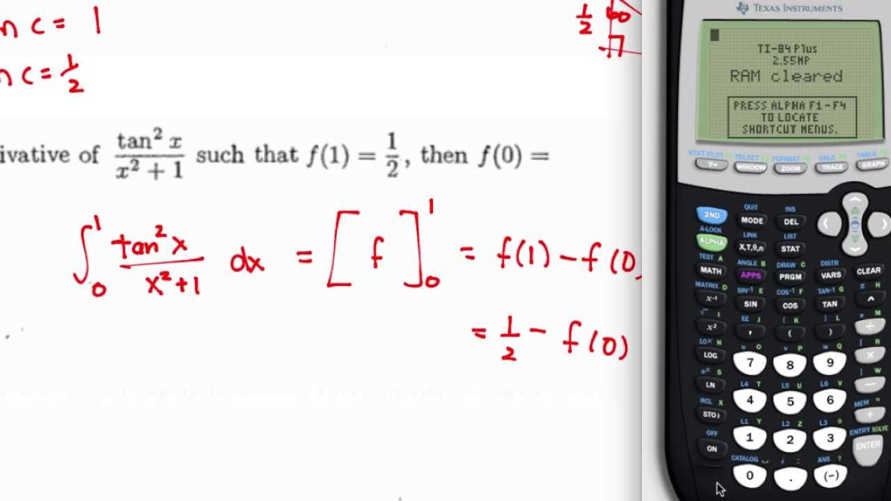 ap calculus ab multiple choice answers