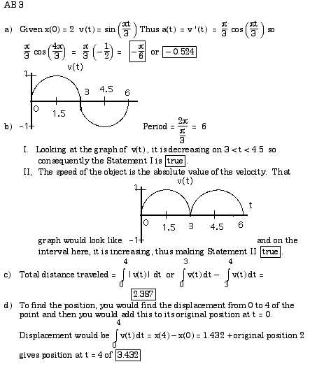 ap calculus ab sample exam questions