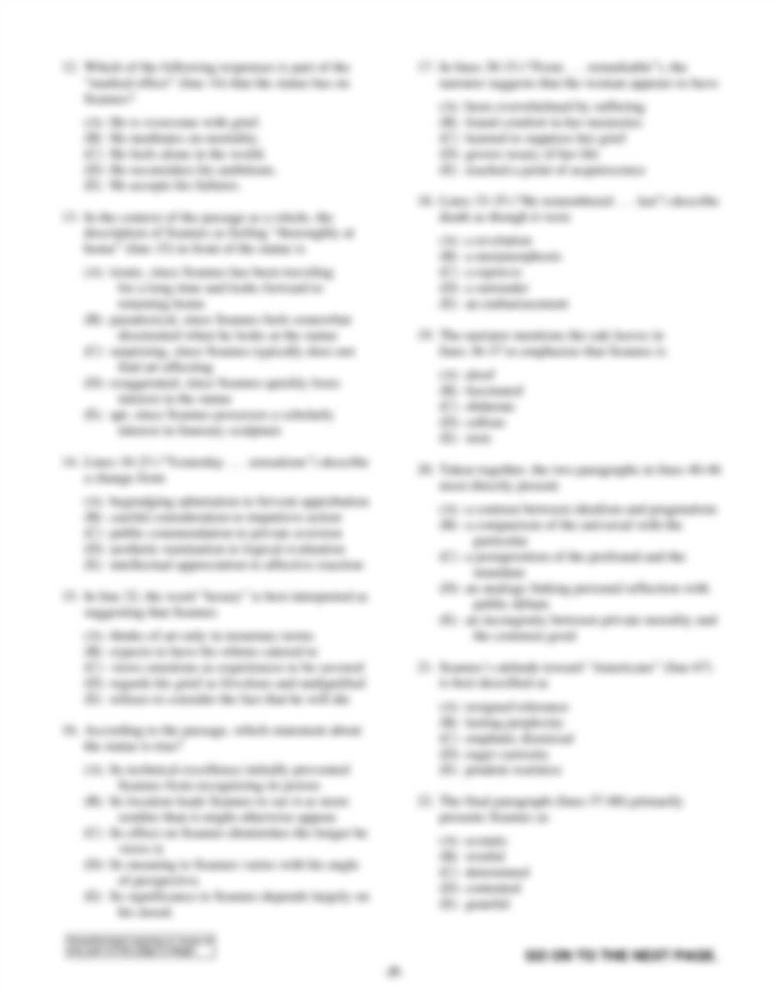 ap english language and composition exam answer key