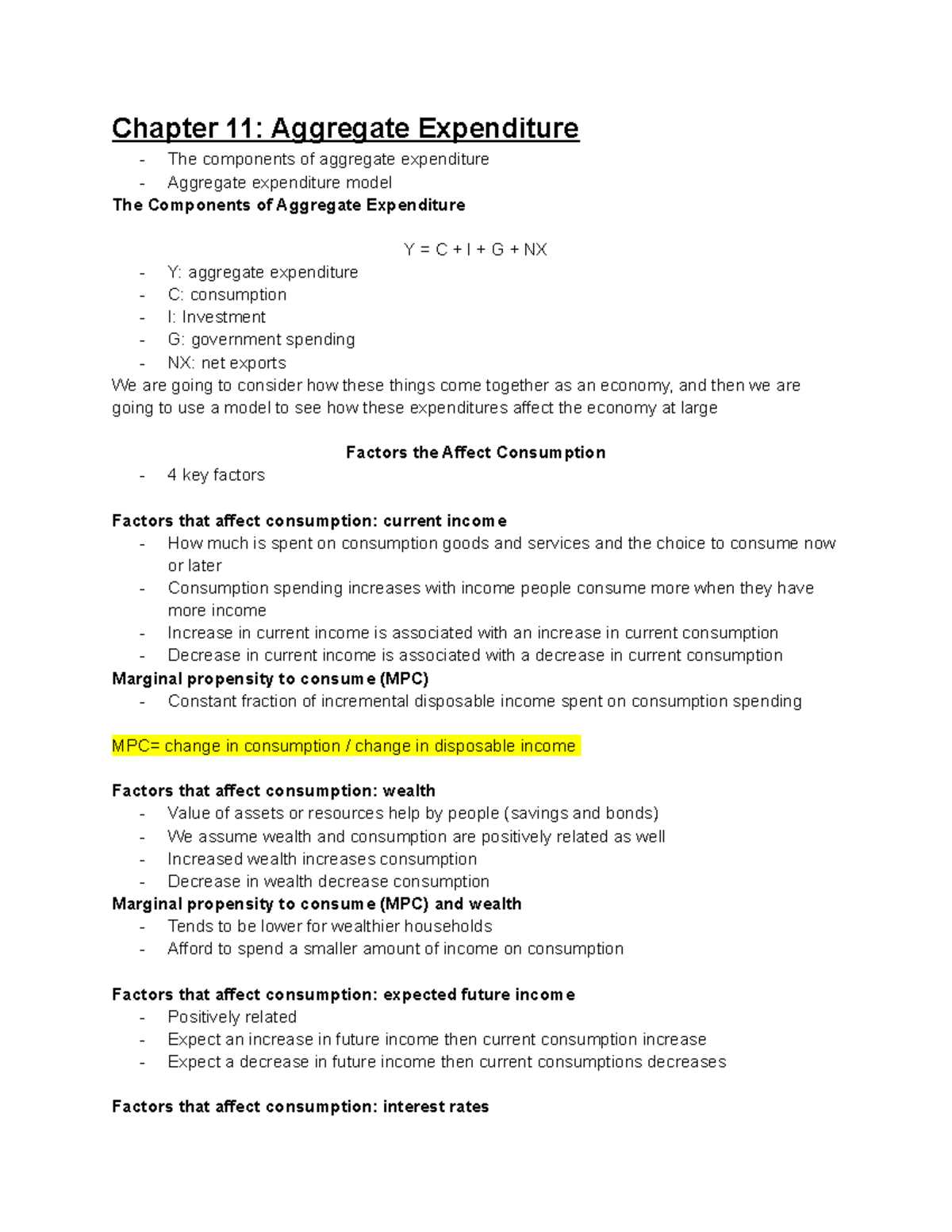 aplia answers macroeconomics chapter 11