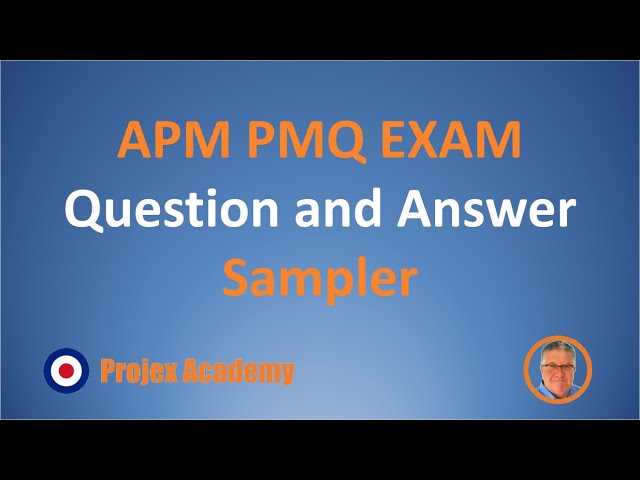 apmp sample exam questions and answers