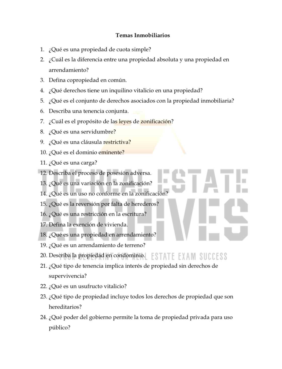 arizona real estate exam practice questions