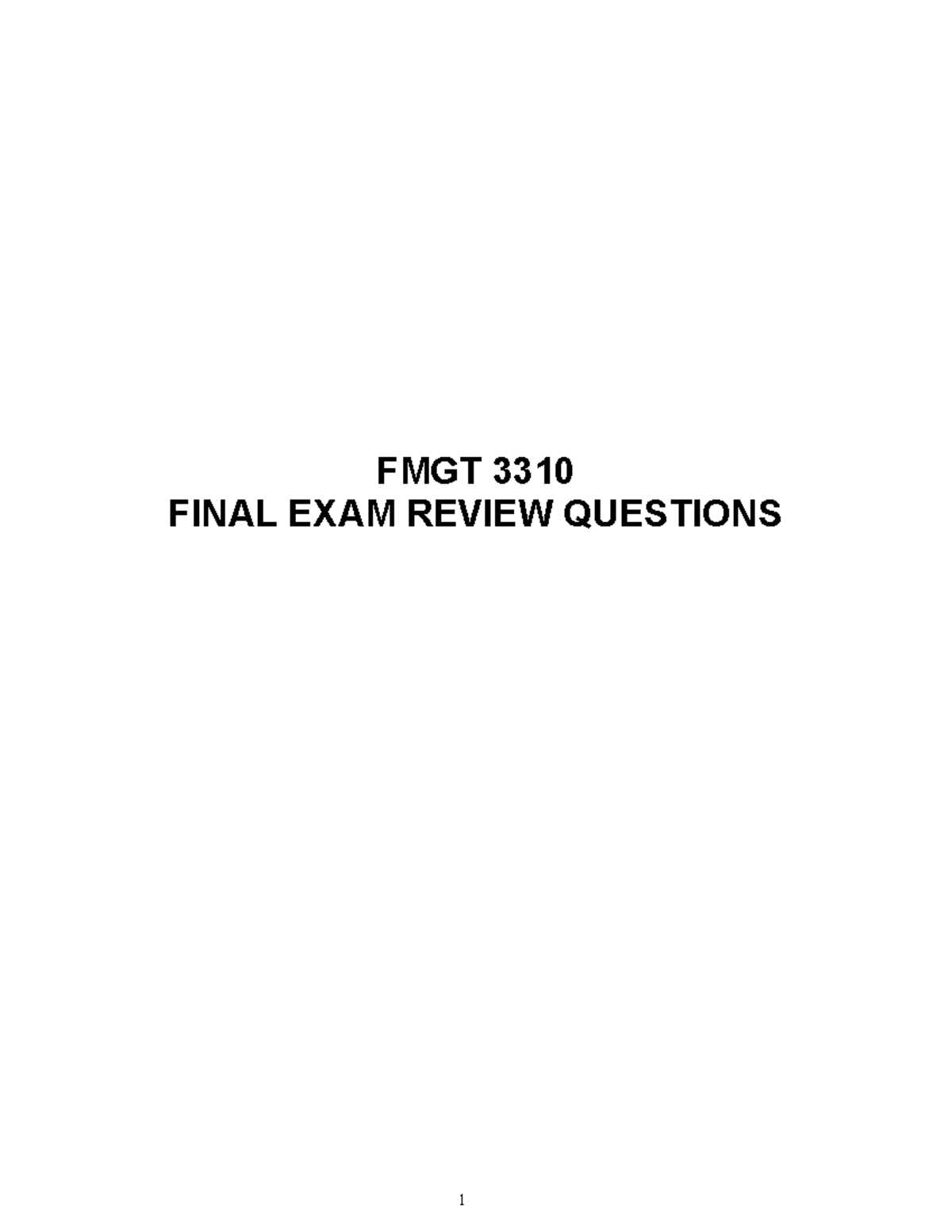 auditing final exam questions