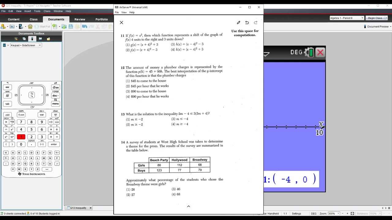 august 2025 algebra 1 regents answers