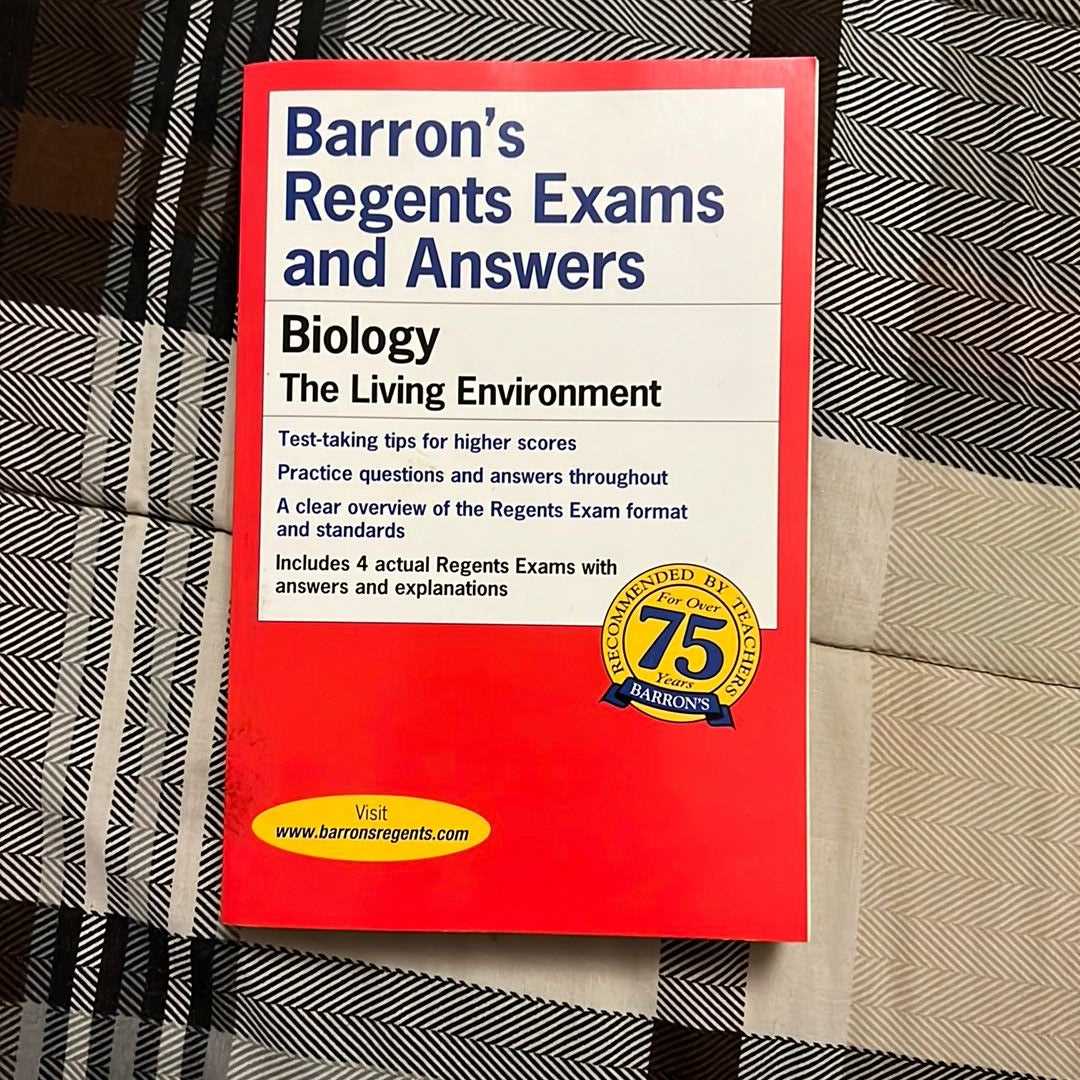 barrons regents exams and answers biology the living environment