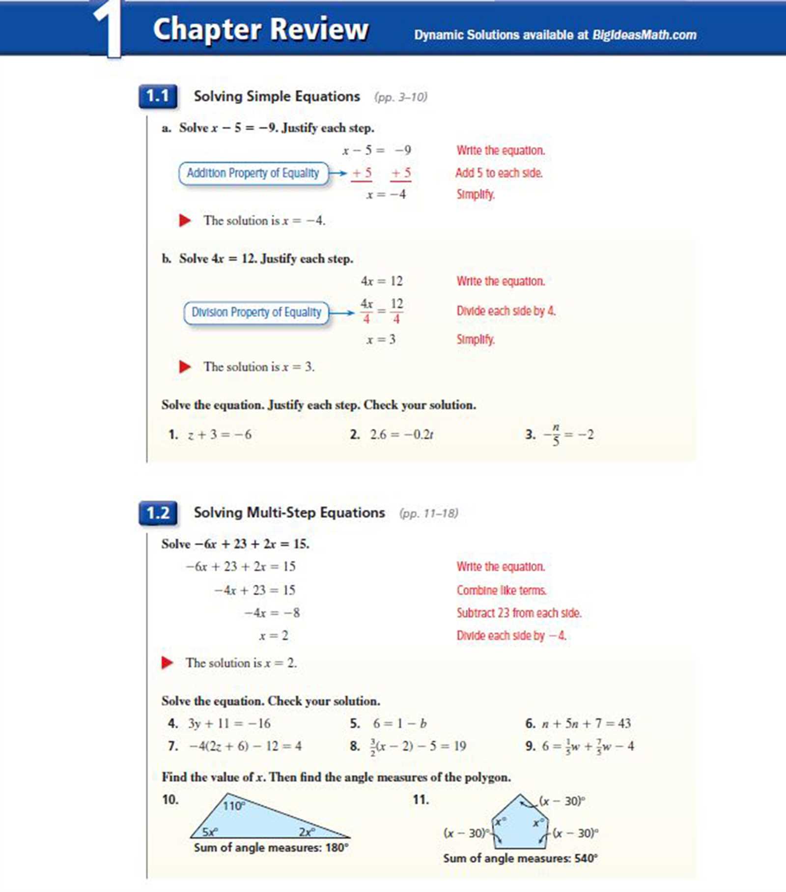 big ideas math blue grade 8 answer key