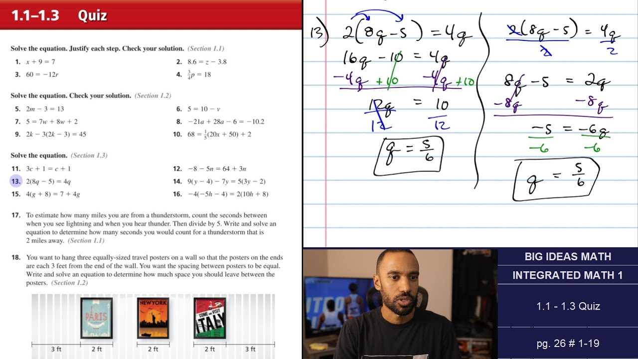 big ideas math green answers