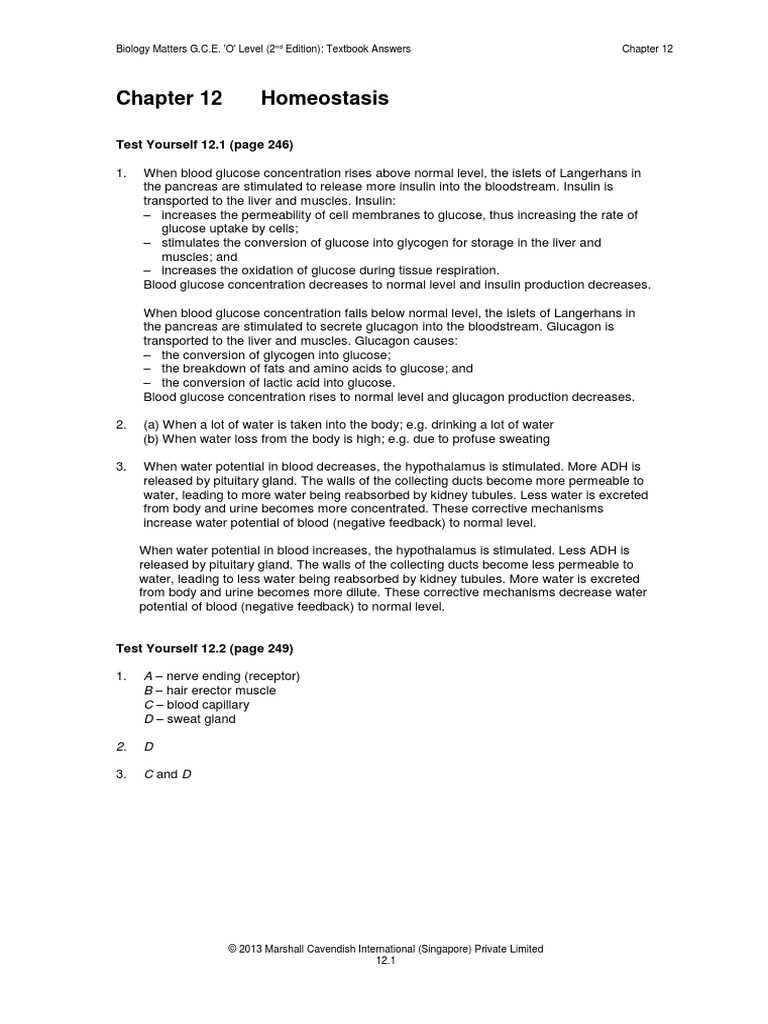 biology chapter 12.1 study guide answers